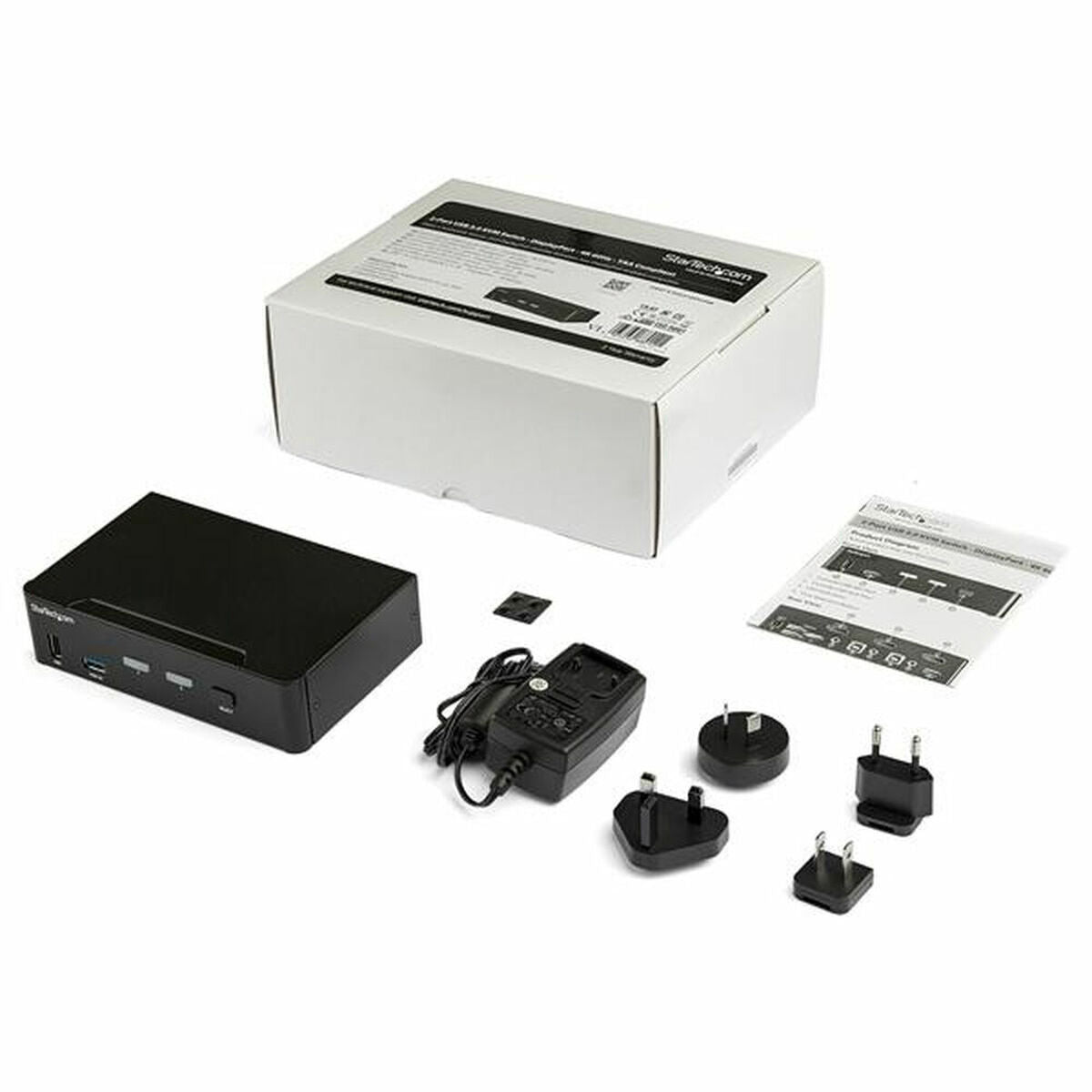 KVM Switch - 2 Port - DP 4K60 - USB 3.0