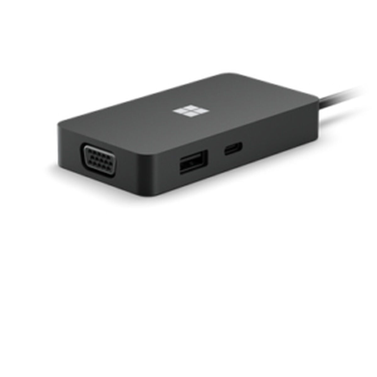 MICROSOFT Surface - USB-C Travel Hub - Station d'accueil - USB 3.2 - VGA - HDMI - Ethernet - GigE - 20cm - Noir