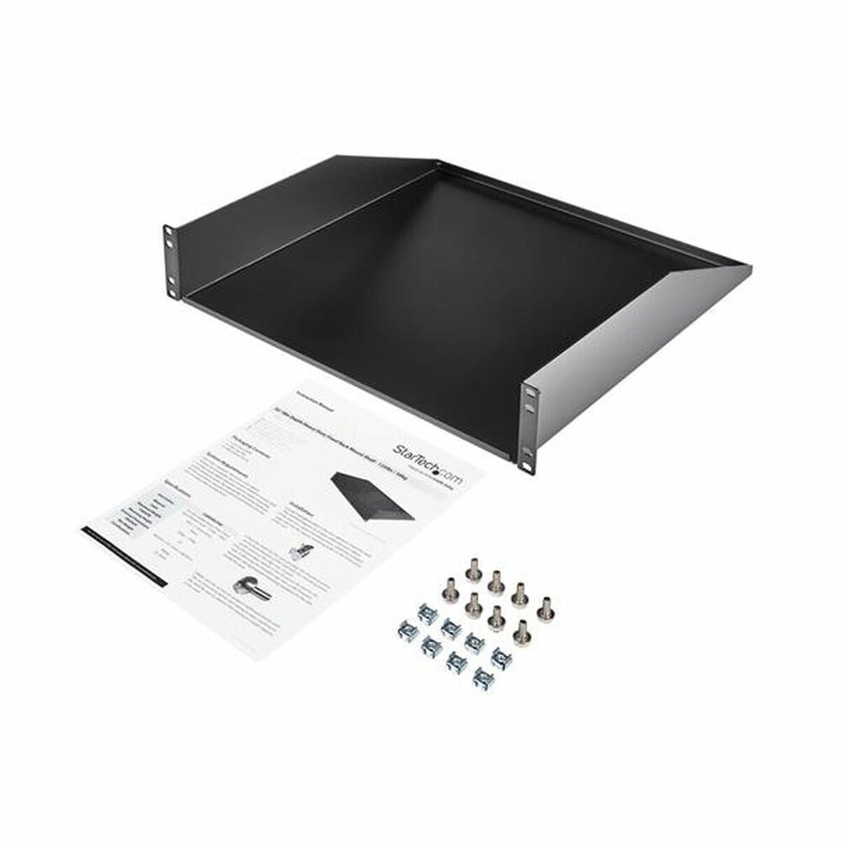 2U Fixed Sever Rack Mount Shelf