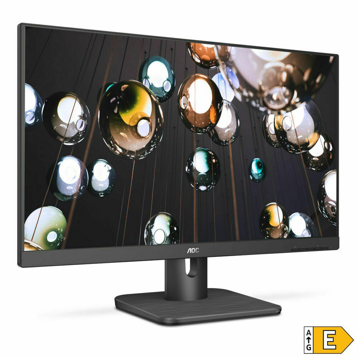 AOC 24E1Q 23.8p - 1920 x 1080 Full HD (1080p) 60 Hz - IPS - 250 cd/m2 - 1000:1 - 5 ms - HDMI, VG DisplayPort - haut-parleurs