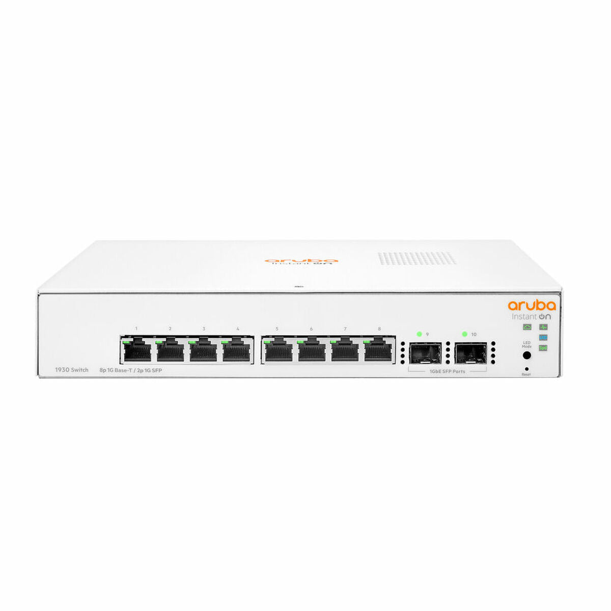 HPE Networking Instant On 1930 8G 2SFP Switch Commutateur C3 Géré 8 x 10/100/1000 + 2 x Gigabit SFP de bureau