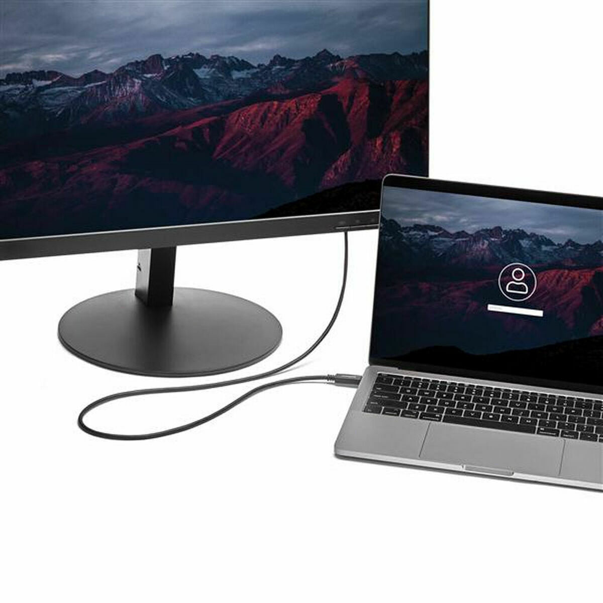 2m 1.8m USB C to VGA Cable