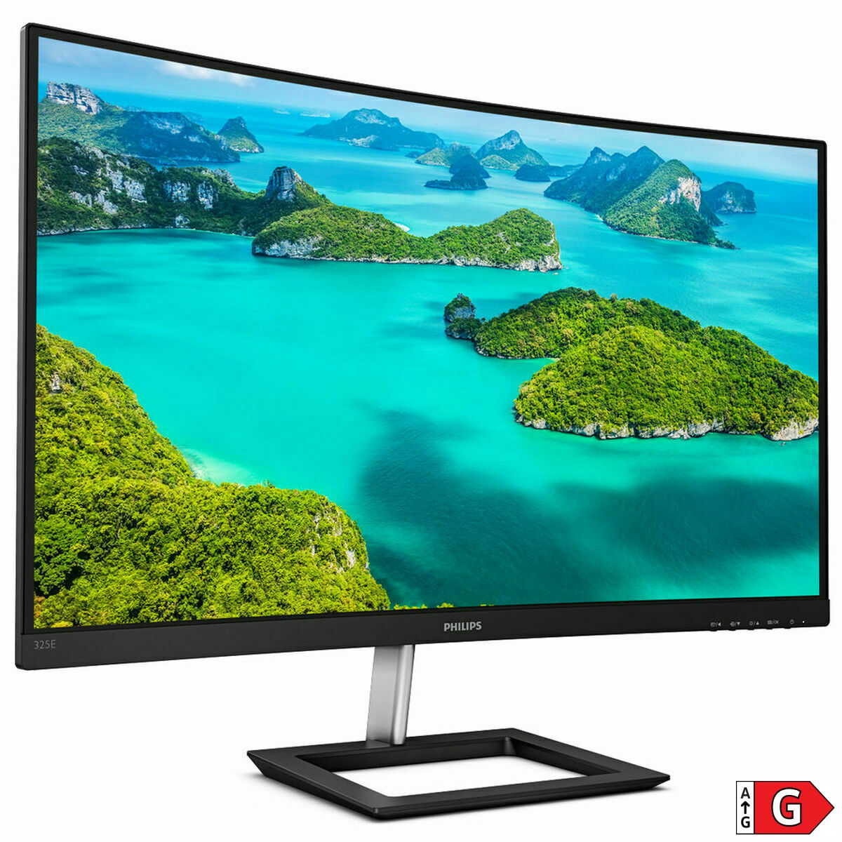 PHILIPS 325E1C/00 - 31.5pcs - INCURVE - QHD - MVA - VGA - HDMI - DP -AUDIO