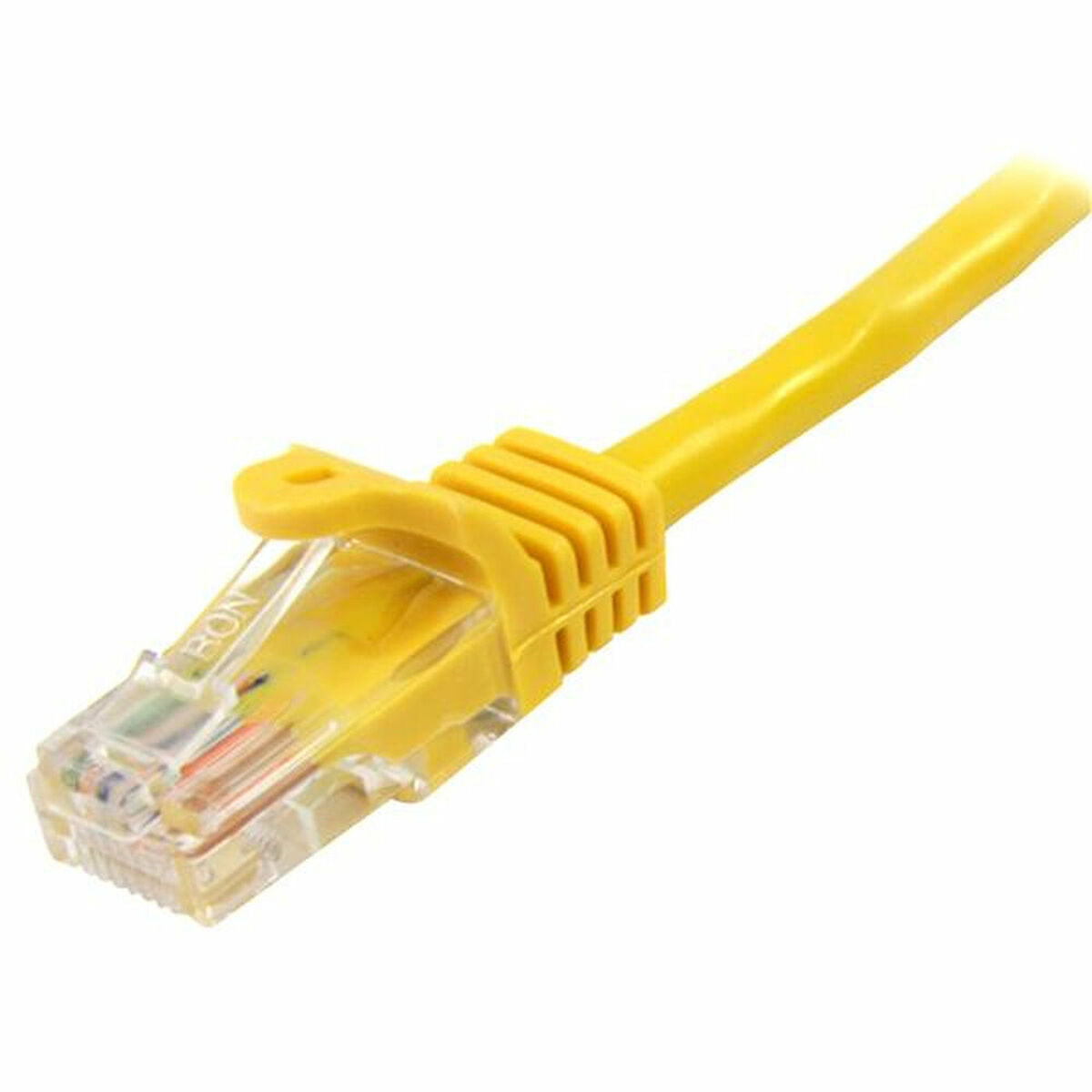 1m Yellow Snagless UTP Cat5e Patch Cable