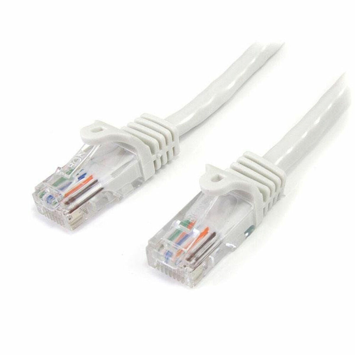 0.5m White Snagless Cat5e Patch Cable
