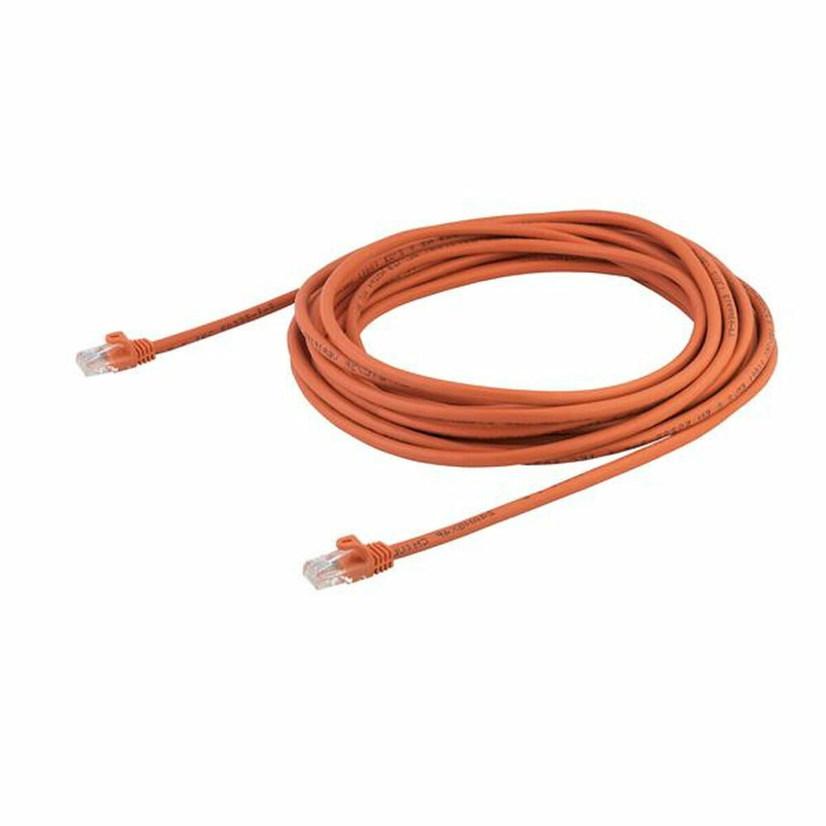 7m Orange Snagless Cat5e Patch Cable