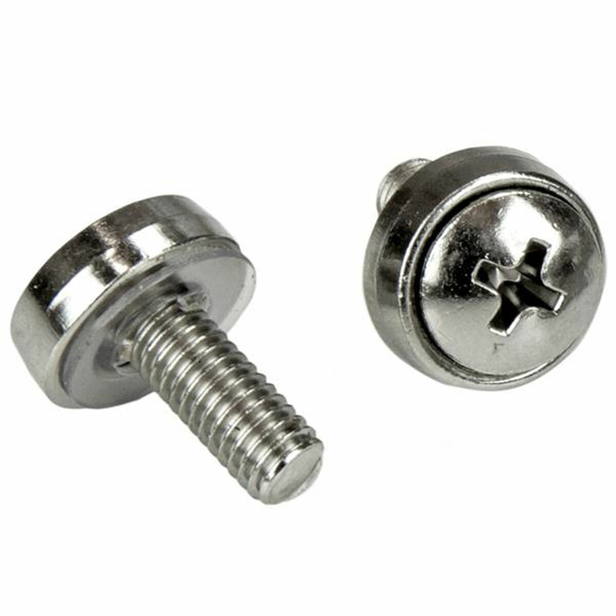 100 Pkg M5 Mounting Screws and Cage Nuts