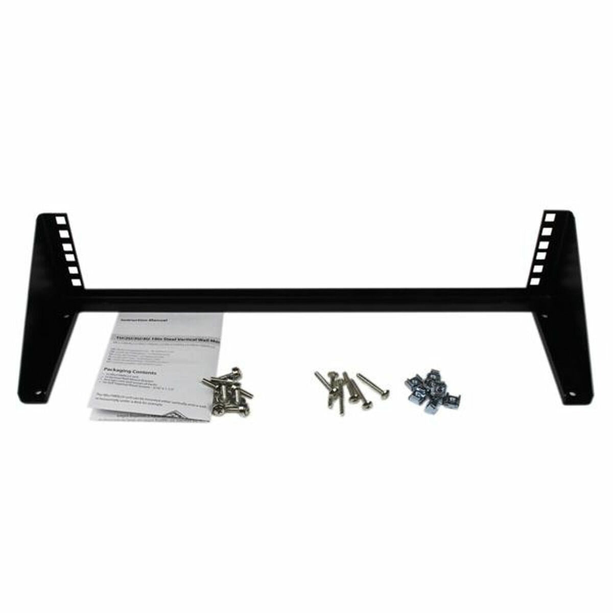 2U 48cm Vertical Wall Mount Rack Bracket