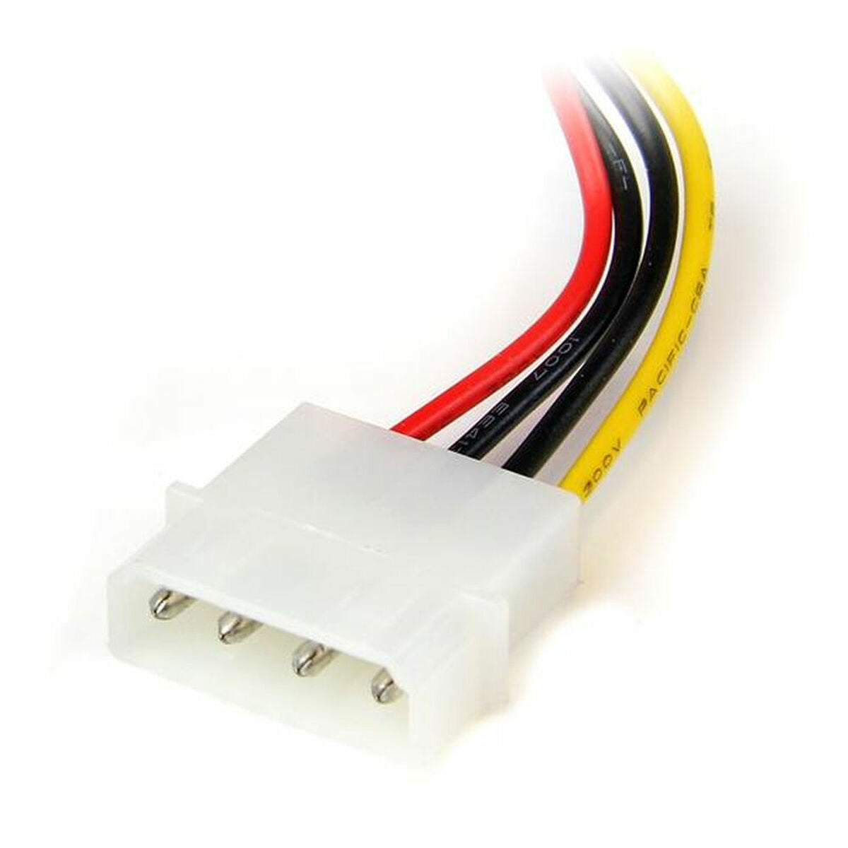 6in Molex to Left Angle SATA Adapter