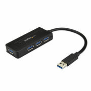 StarTech.com 4 Port USB 3.0 Hub with Cha