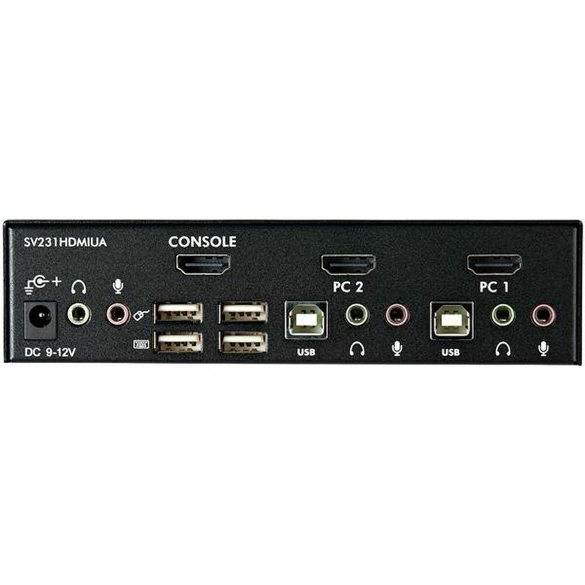 2 Port USB HDMI KVM Switch w/Audio