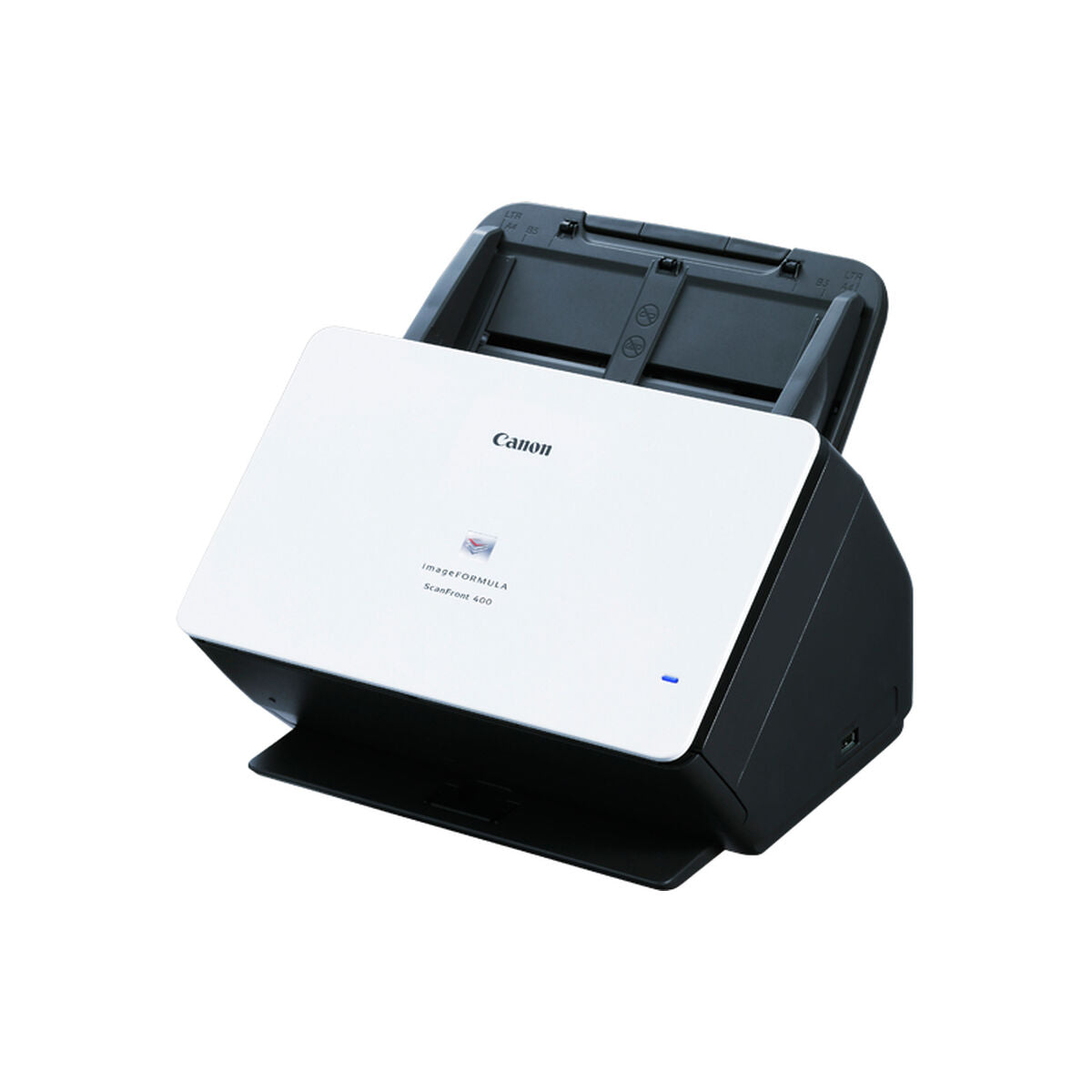 CANON ScanFront 400 Document scanner CMOS/CIS Duplex 216x3048mm 600x600dpi 45ppm ADF 60sheets 6000scans/d USB 2.0 LAN