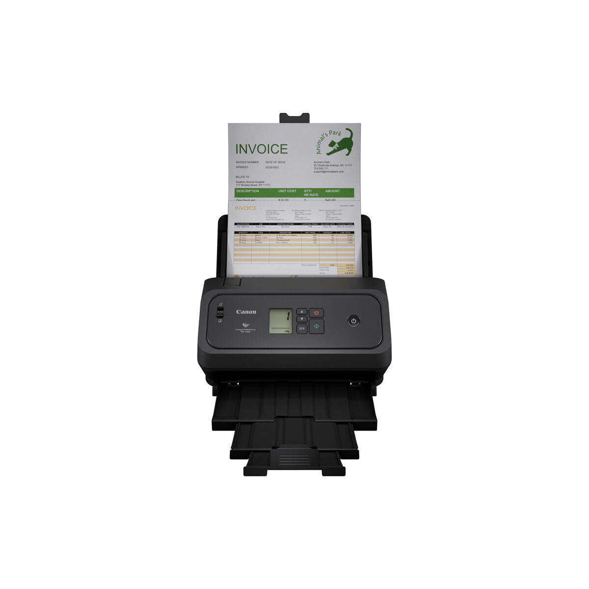 CANON DR-C350 A4 Document Scanner Duplex 50ppm 100 sheet ADF USB