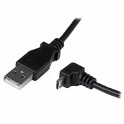 2m USB to Down Angle Micro USB Cable