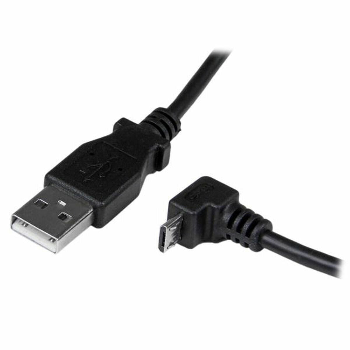 2m USB to Down Angle Micro USB Cable