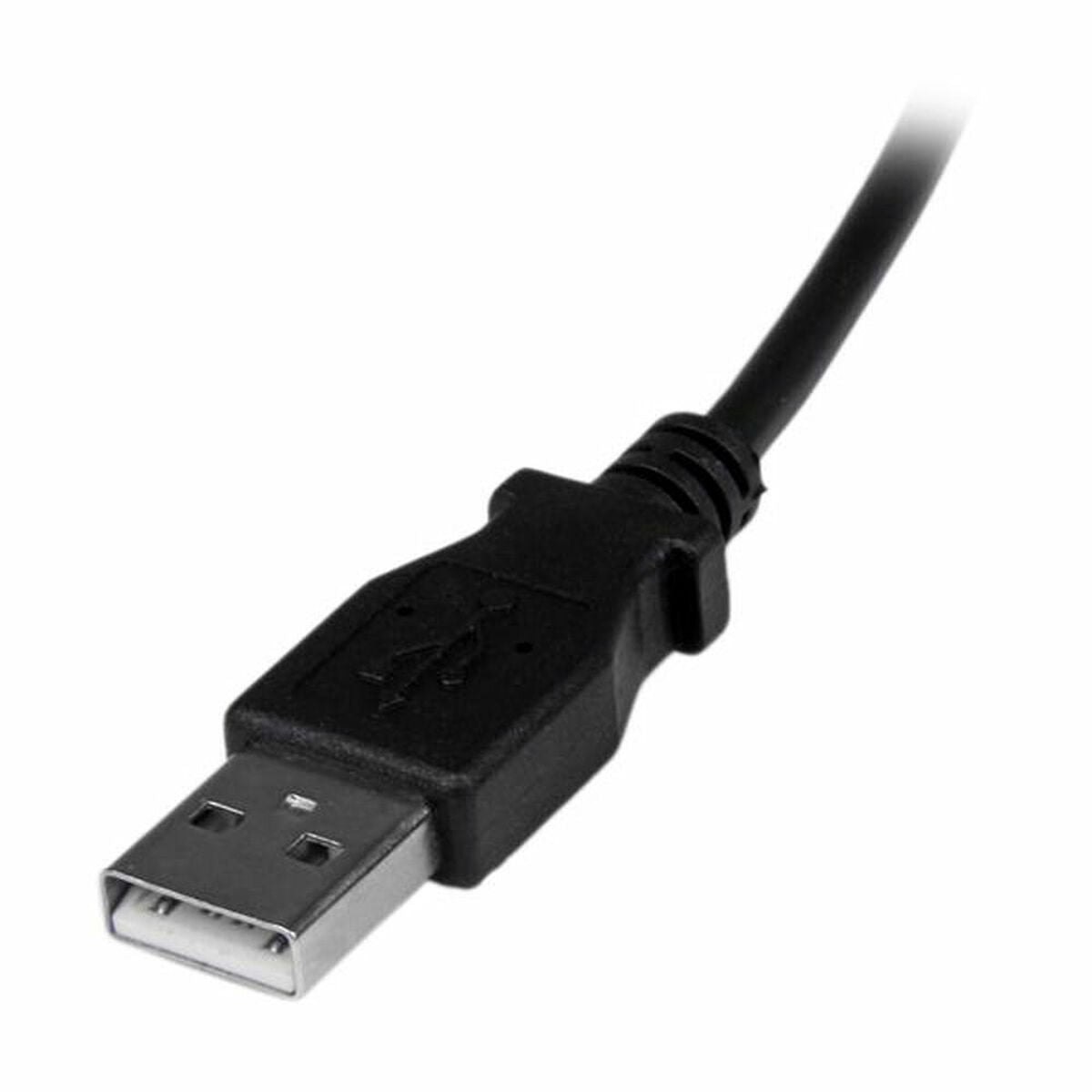 2m USB to Down Angle Micro USB Cable