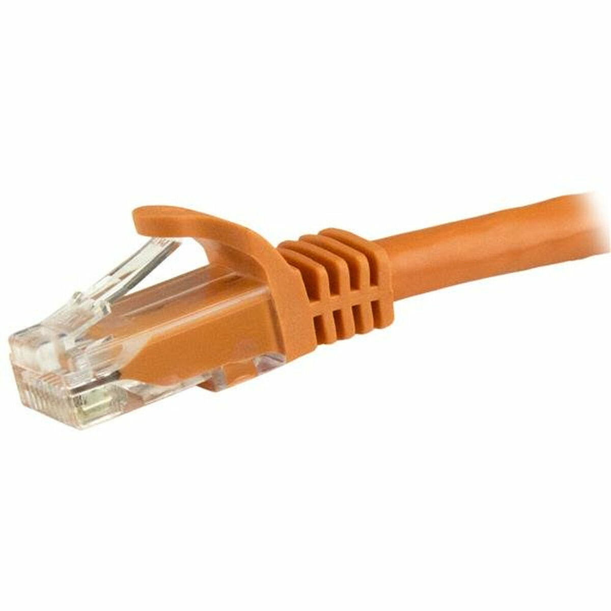 1m Orange Snagless UTP Cat6 Patch Cable