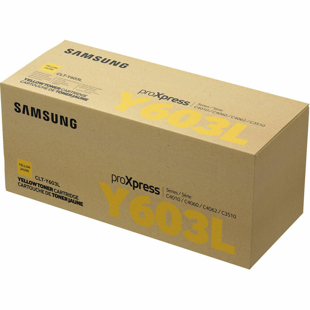 SAMSUNG CLT-Y603L/ELS High Yield Yellow Toner Cartridge