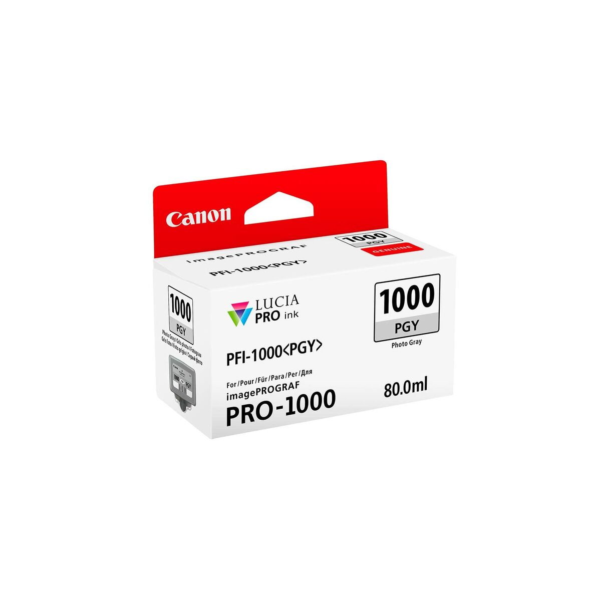 Ink/PFI-1000 Cartridge Photo GY