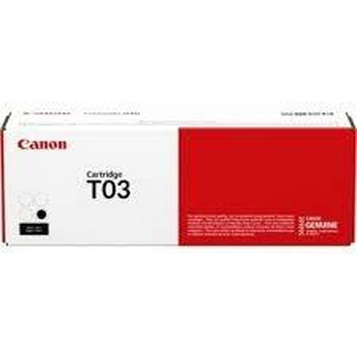 Canon T03 Cartouche de toner 1 piece(s) Original Noir