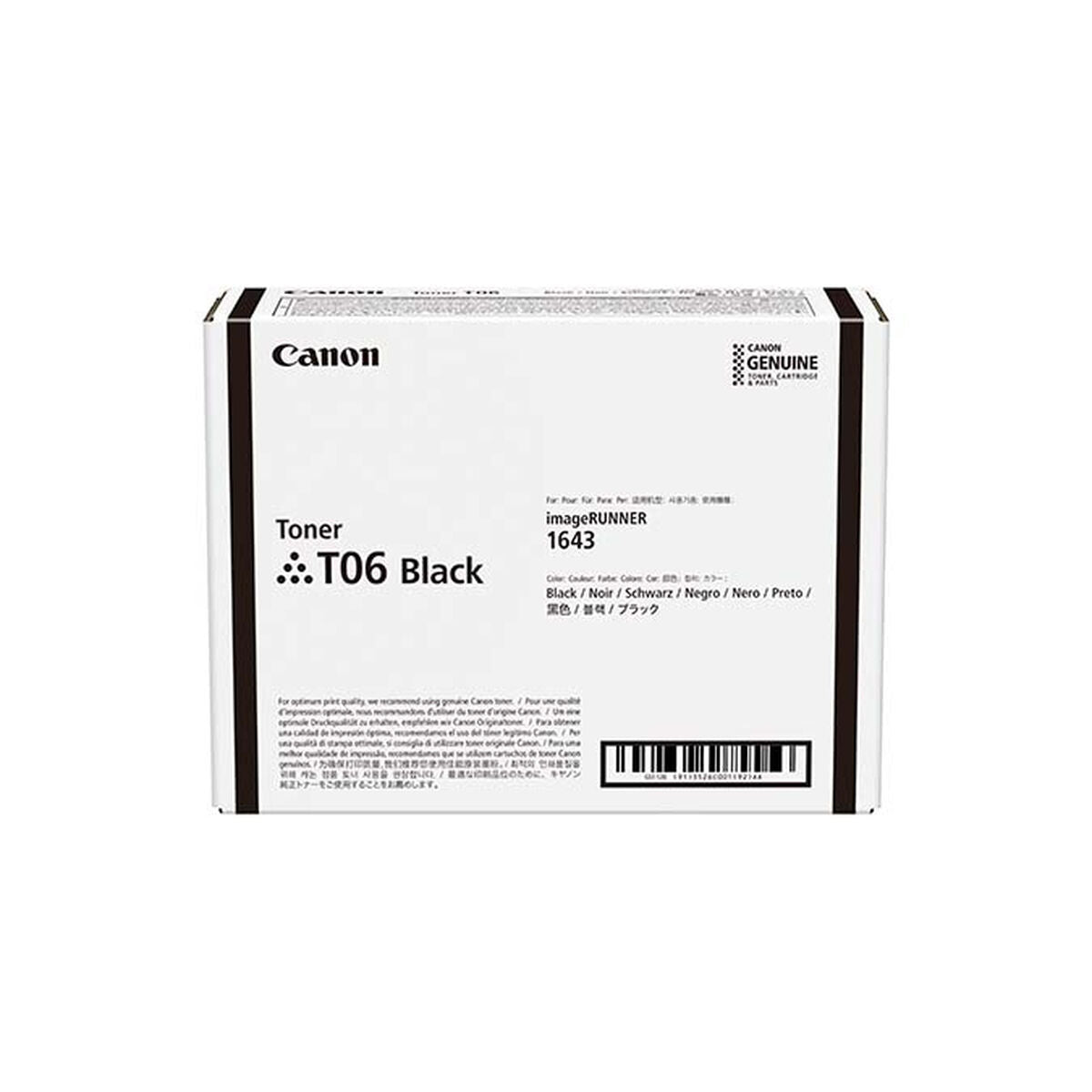 Canon T06 Cartouche de toner 1 piece(s) Original Noir