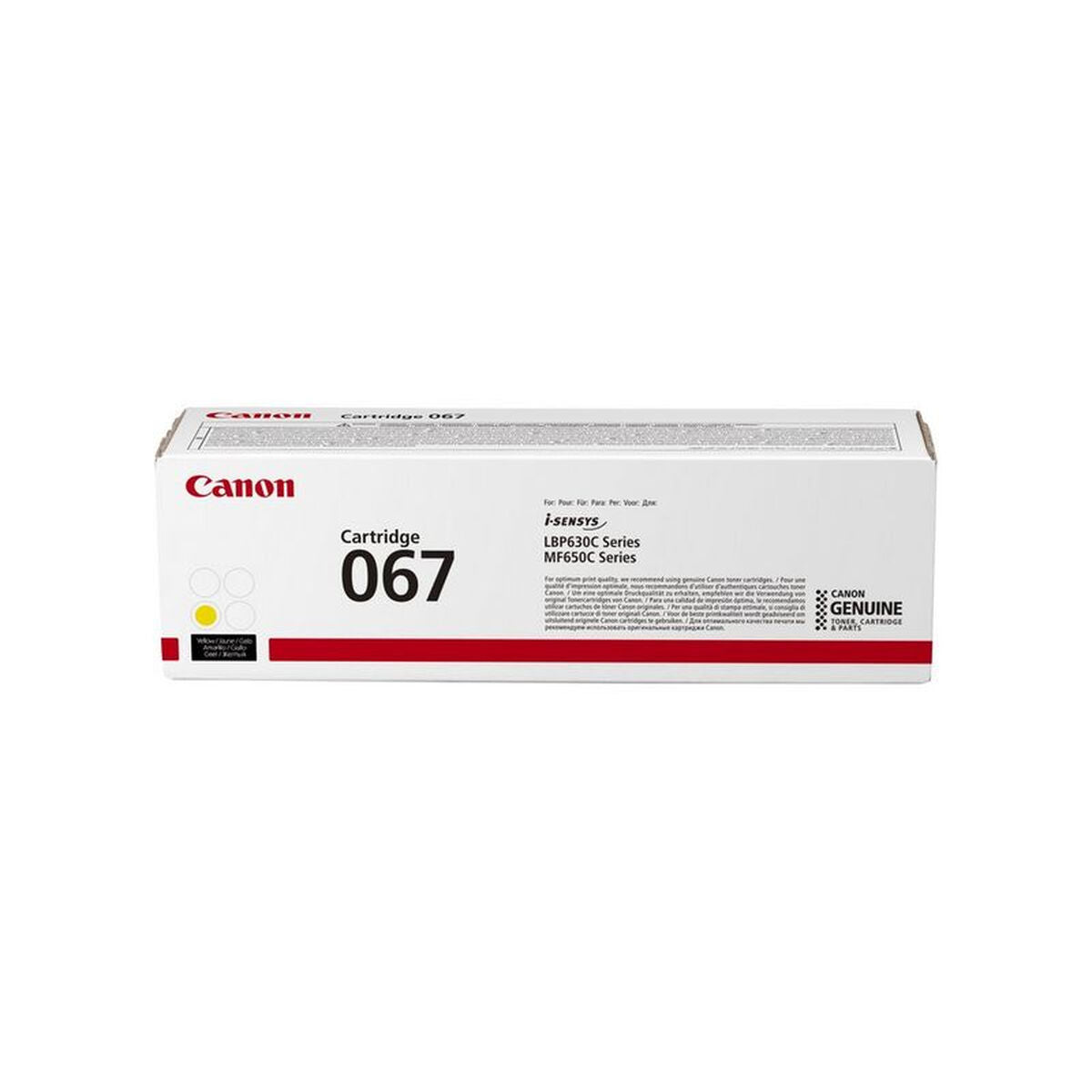 CANON Toner Cartridge 067 Yellow