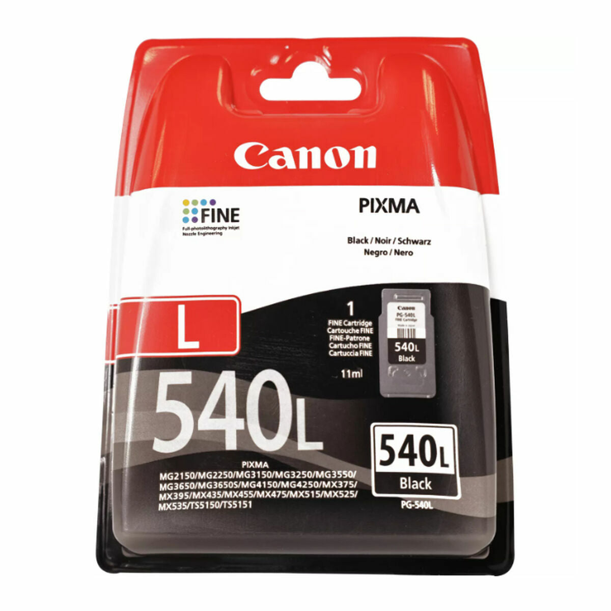 CANON 1LB PG-540L Black Ink Cartridge 300P