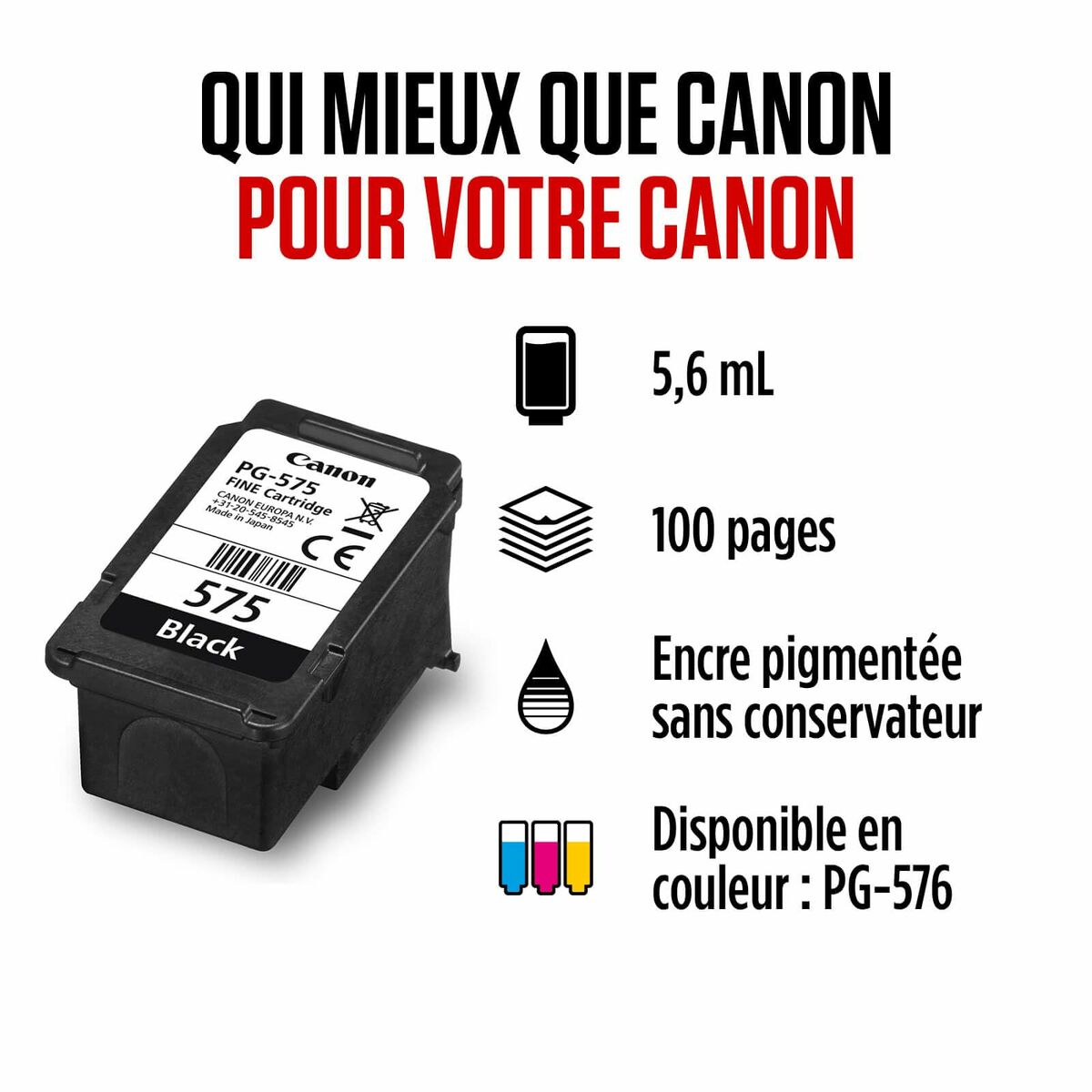 CANON 1LB PG-575 Black Ink Cartridge