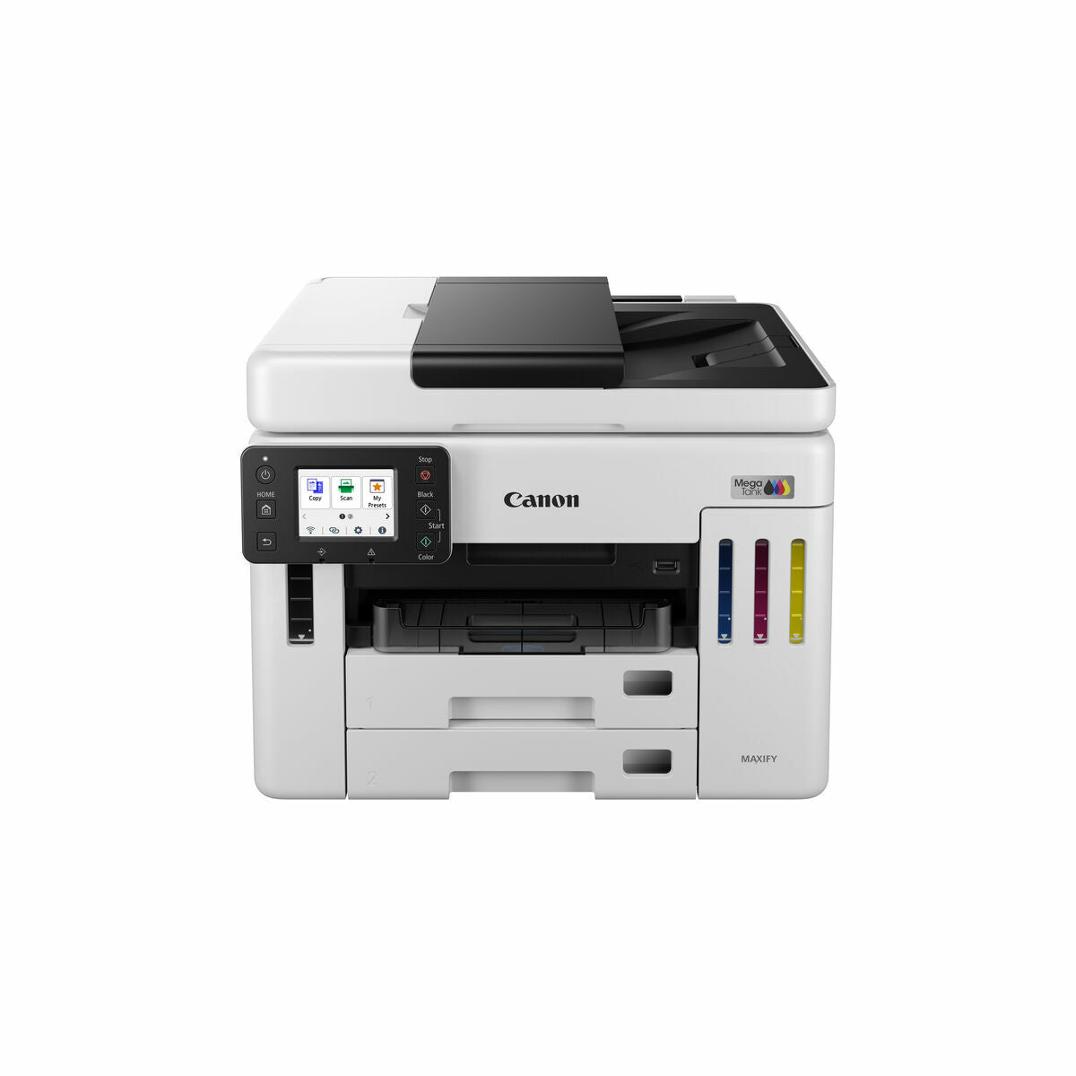 CANON MAXIFY GX7150 MegaTank MFP colour inkjet CISS Legal 216x356mm A4 24ipm Print 600sheets USB Wi-Fi LAN