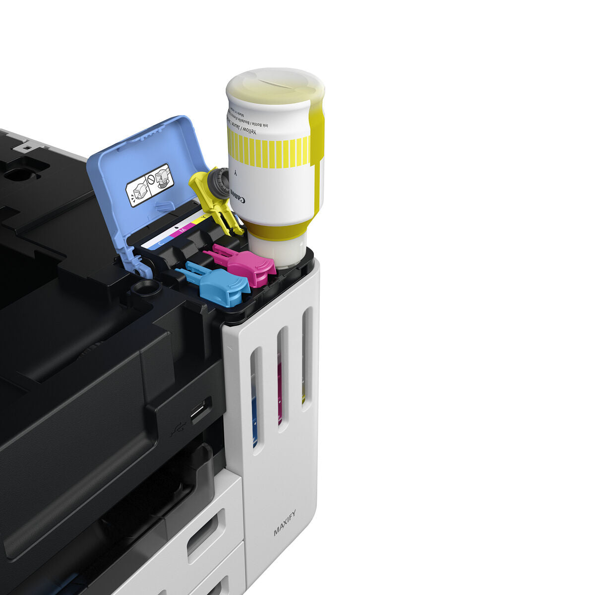 CANON MAXIFY GX7150 MegaTank MFP colour inkjet CISS Legal 216x356mm A4 24ipm Print 600sheets USB Wi-Fi LAN