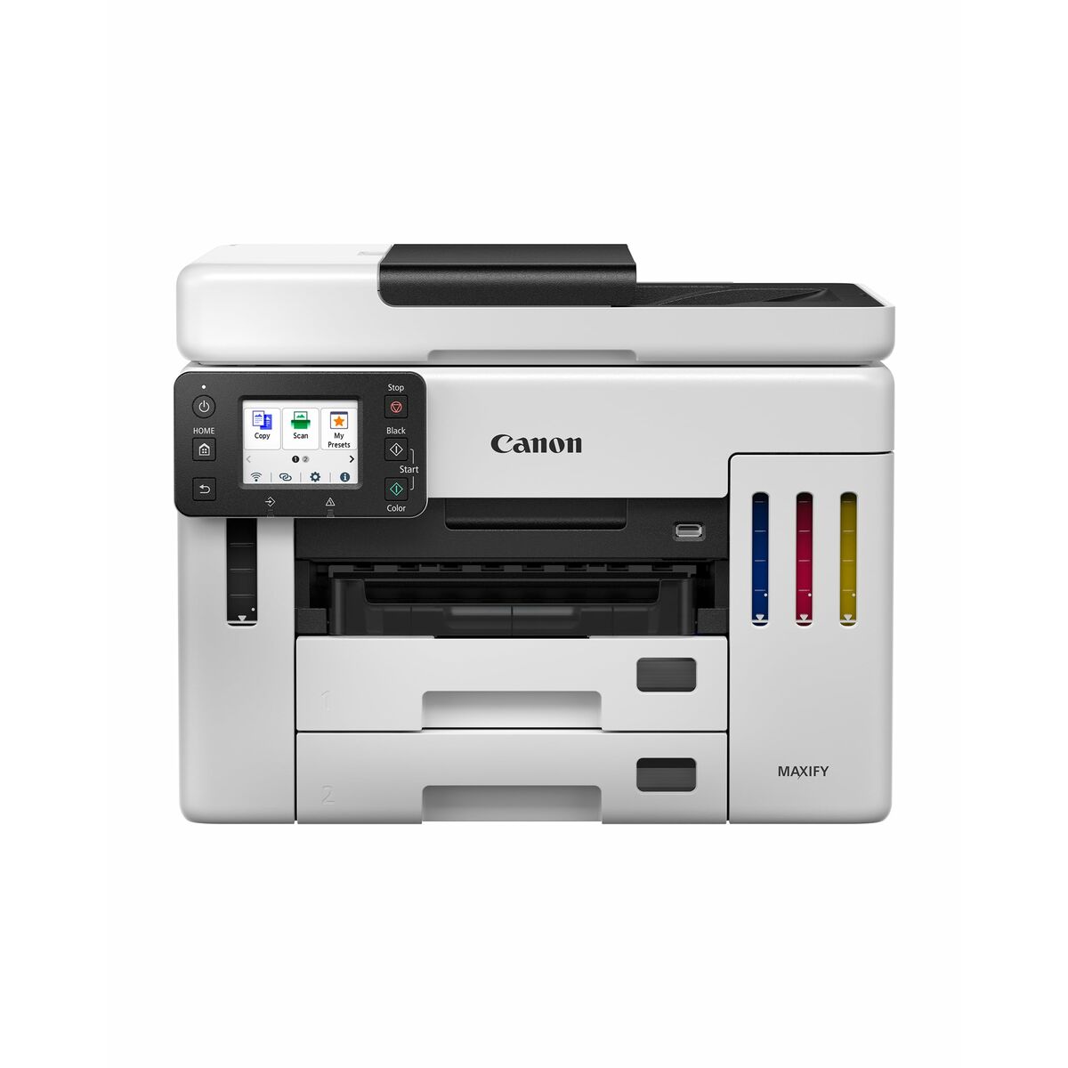 CANON MAXIFY GX7150 MegaTank MFP colour inkjet CISS Legal 216x356mm A4 24ipm Print 600sheets USB Wi-Fi LAN