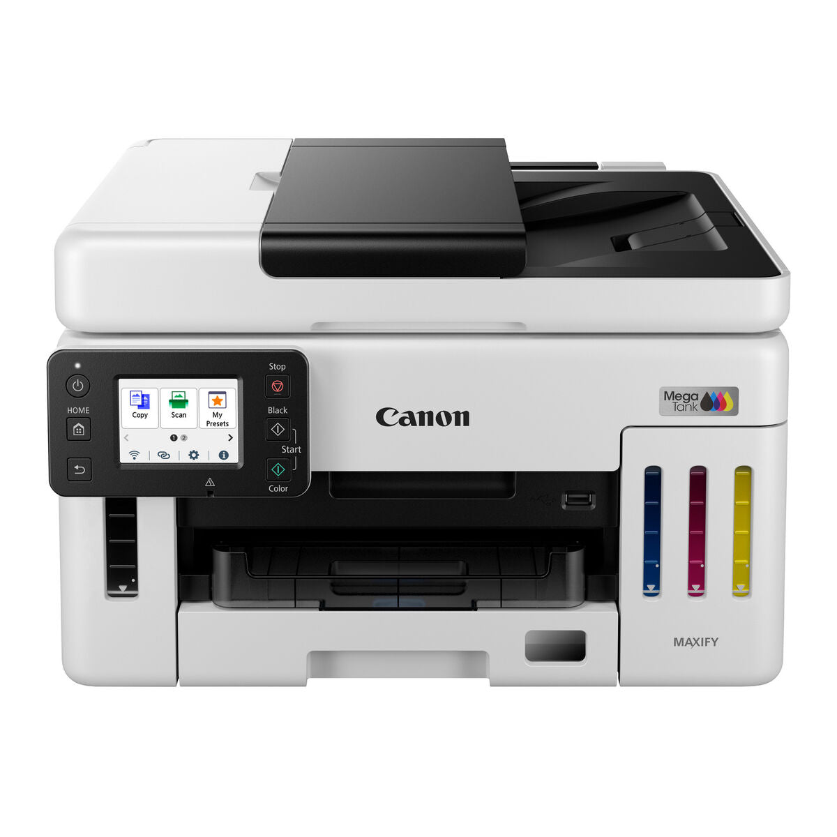CANON MAXIFY GX6150 MegaTank MFP colour inkjet CISS Legal 216x356mm A4 24ipm Print 350sheets USB Wi-Fi LAN