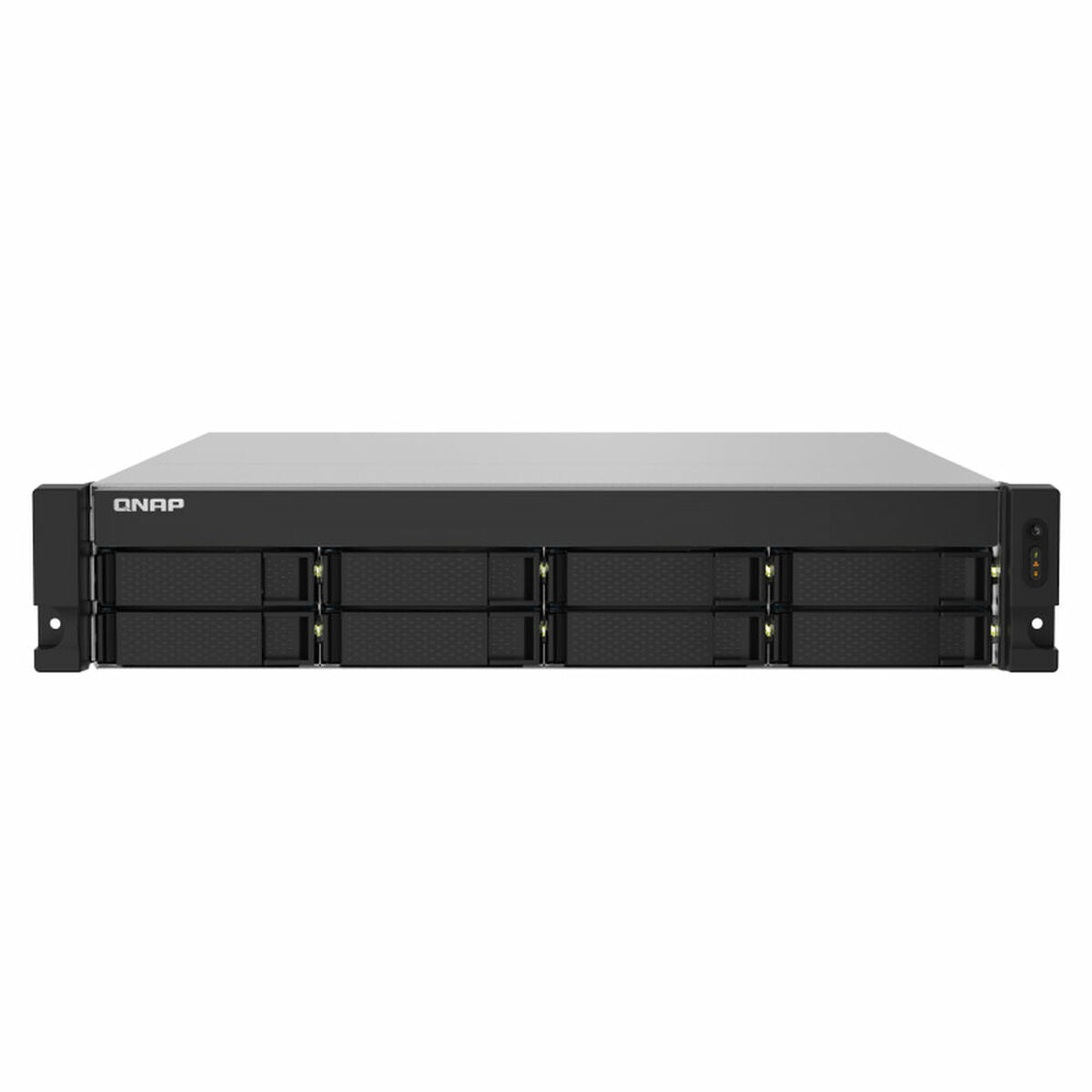 QNAP TS-832PXU-RP-4G 8-Bay rackmount NAS AL324 4Go DDR4 UDIMM RAM SATA 6Gb/s 2x 10GbE SFP+ 2x 2.5GbE 1x PCIe Gen2 x2 slot 250W