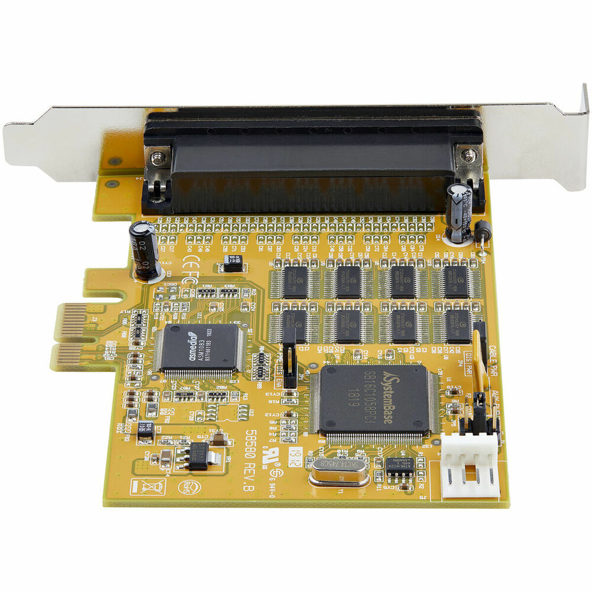 8-Port PCIe RS232 Serial Adapter Card