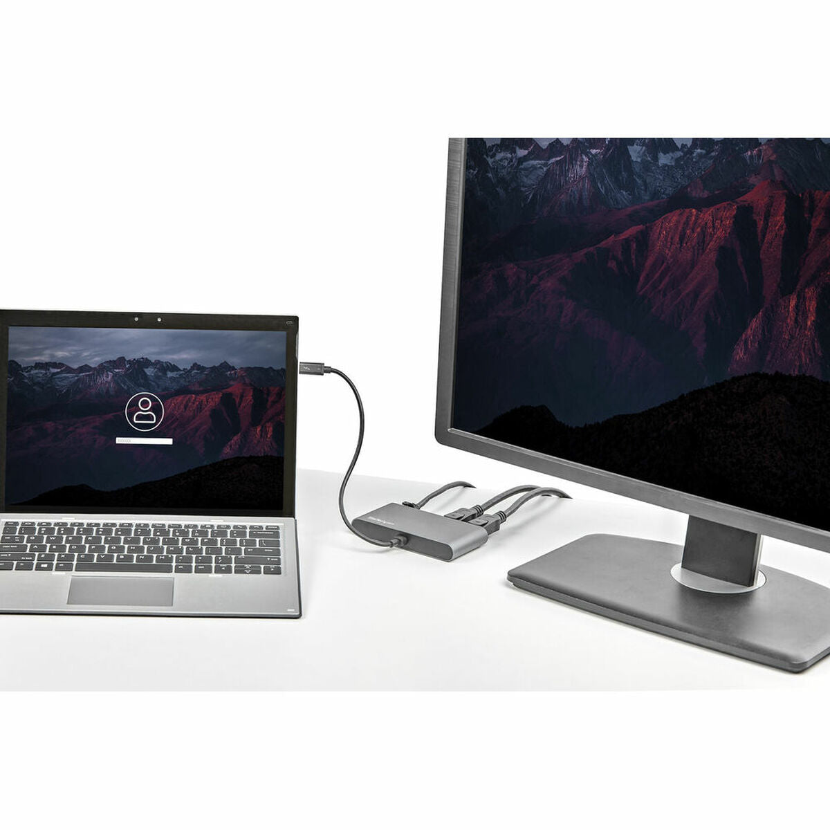 Thunderbolt 3 mini dock 2x4K DP monitors