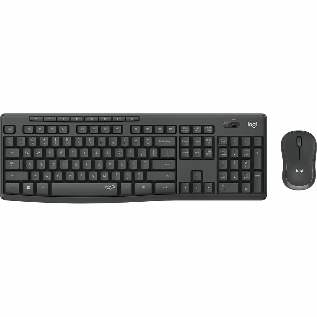 Logitech 920-009799 MK295 Combo Sans Fil Silencieux Graphite