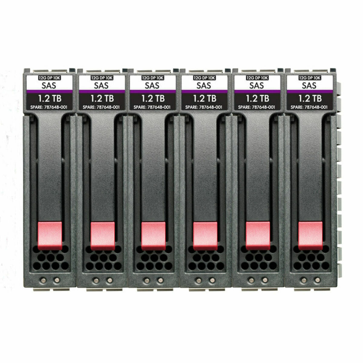 HPE MSA 7.2TB SAS 10K SFF M2 6pk HDD Bdl