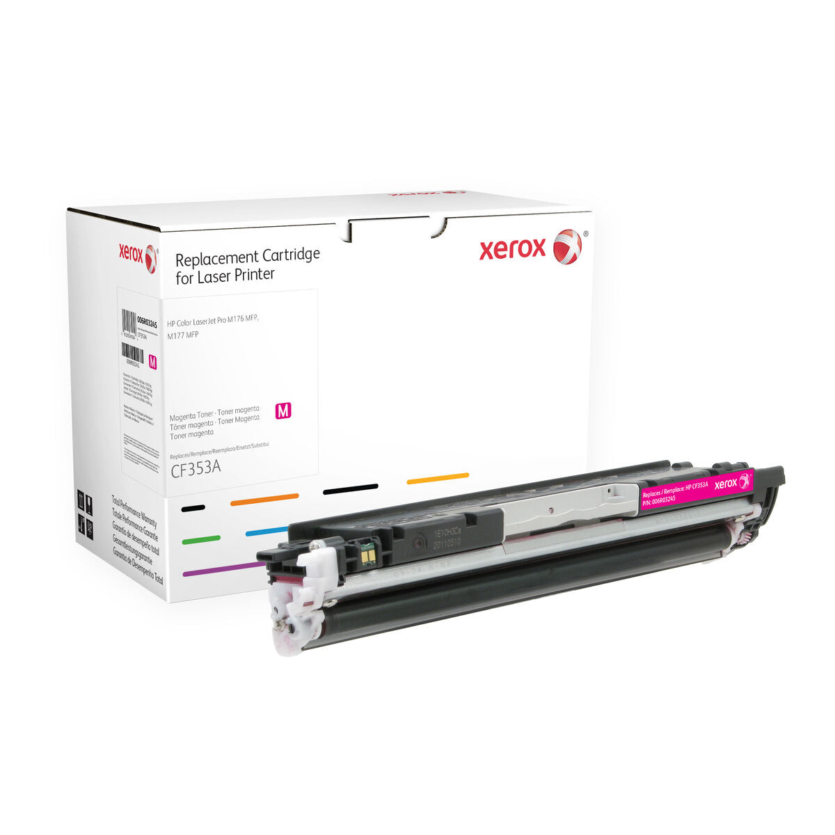 XEROX Magenta Toner Cartridge equivalent to HP 130A for use in HP CLJ Pro M176 MFP M177 MFP