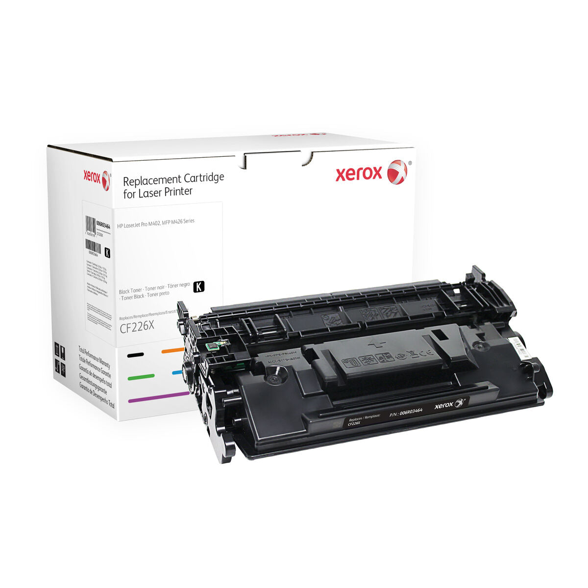 XEROX Black Toner Cartridge equivalent to JetIntelligence HP 26X for use in: HP LJ Pro M402 MFP M427