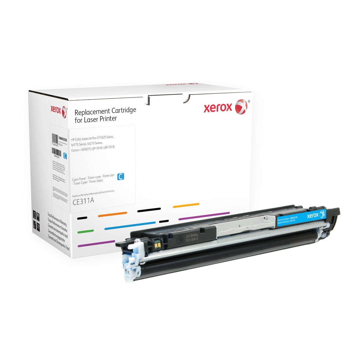 XEROX XRC TONER HP CLJ series CP1025 Cyan CE311A Autonomie 1000 impressions
