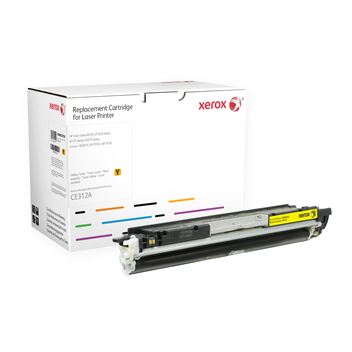 XEROX XRC TONER HP CLJ series CP1025 Jaune CE312A Autonomie 1000 impressions
