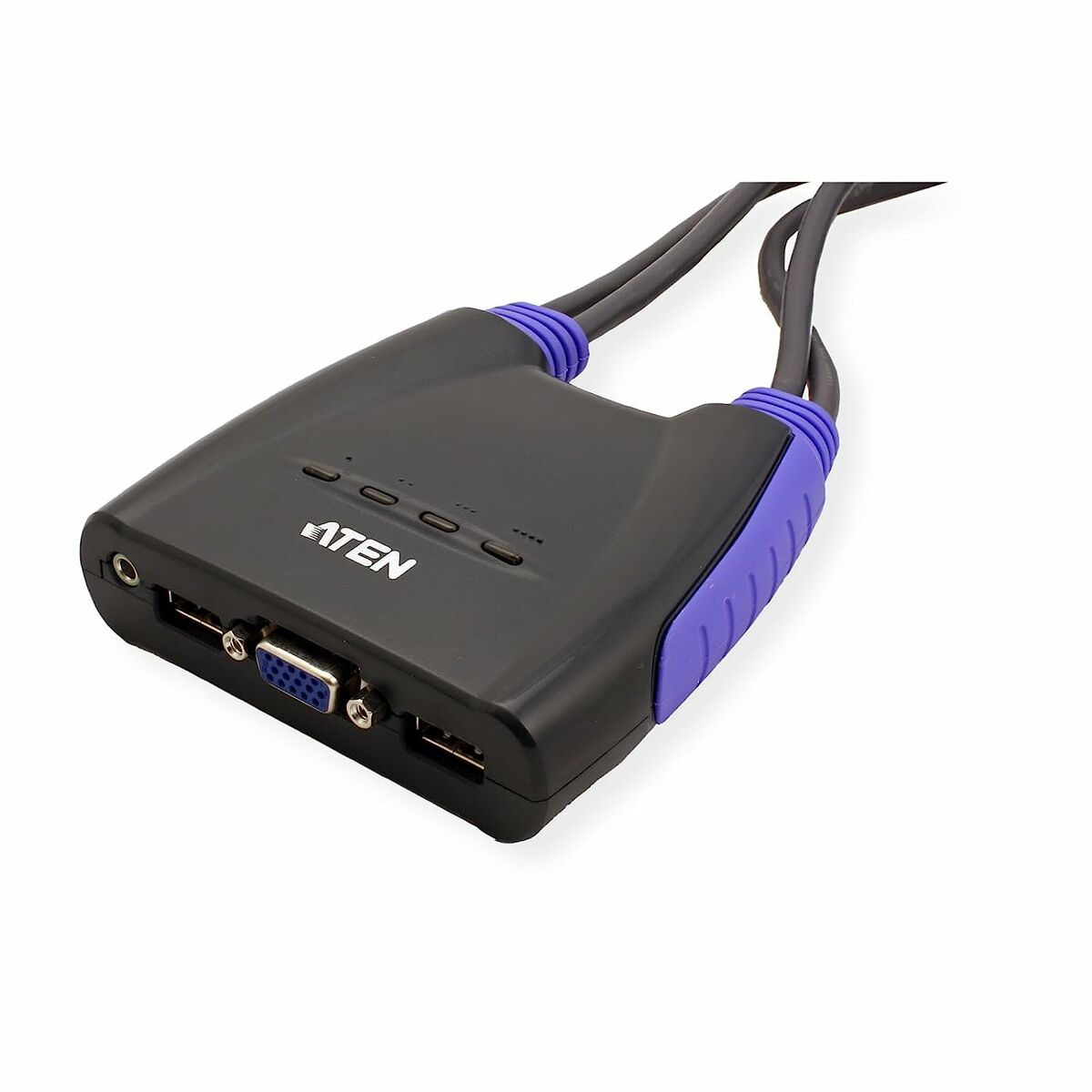 ATEN 4-Port USB VGA/Audio Cable KVM Switch