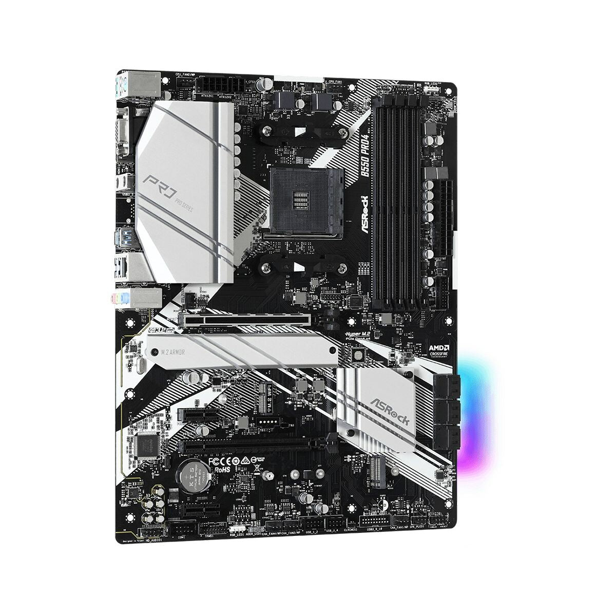 Asrock B550 Pro4 AMD B550 Emplacement AM4 ATX