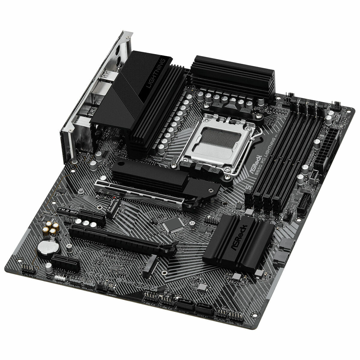 ASRock 90-MXBK20-A0UAYZ Carte mere B650 PG Lightning avec DDR5 et Wi-Fi 6E