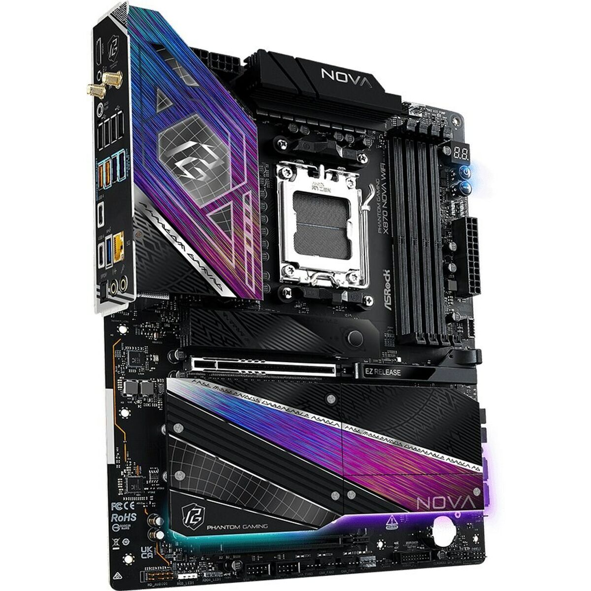 Asrock X870 NOVA WIFI AMD X870 Emplacement AM5 ATX