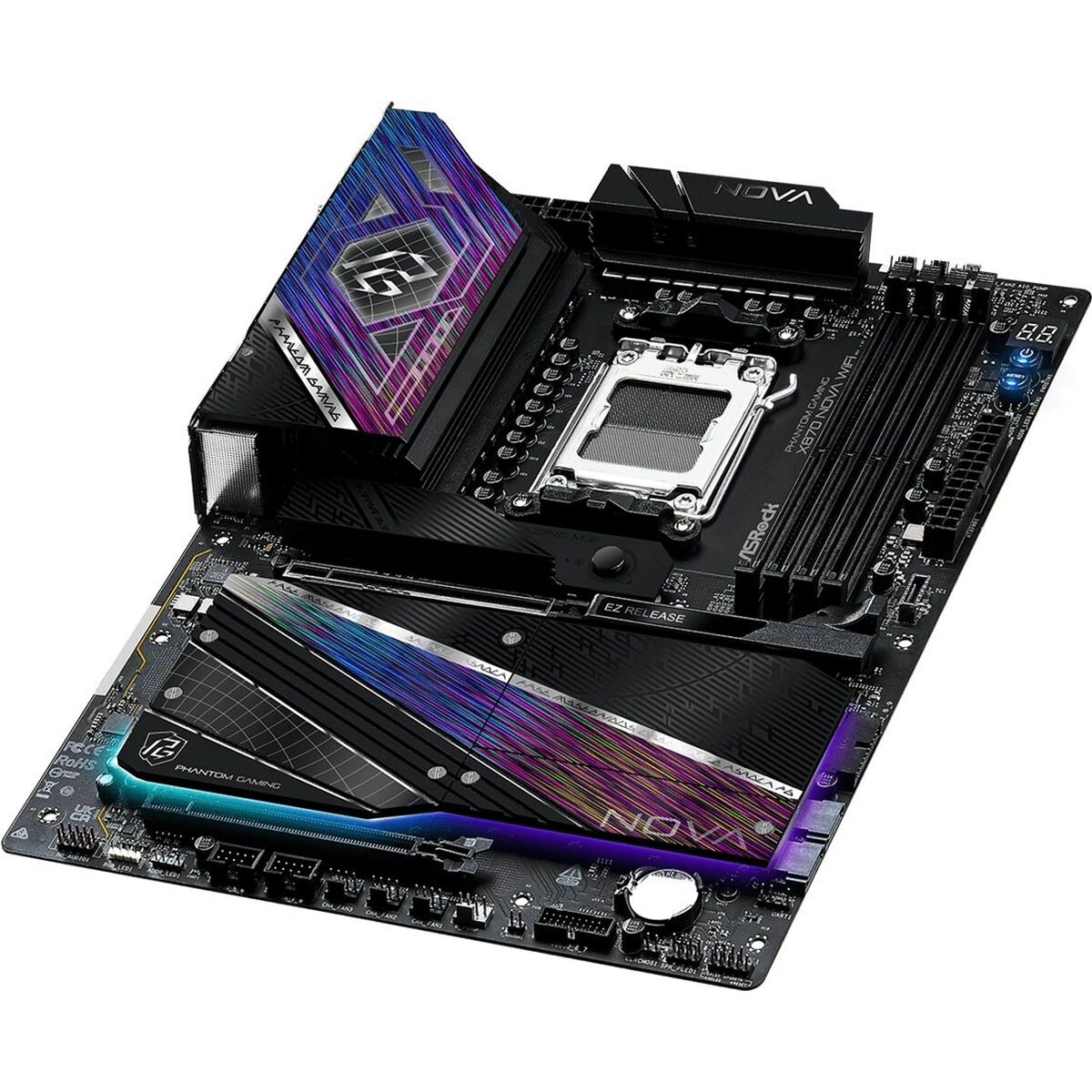 Asrock X870 NOVA WIFI AMD X870 Emplacement AM5 ATX