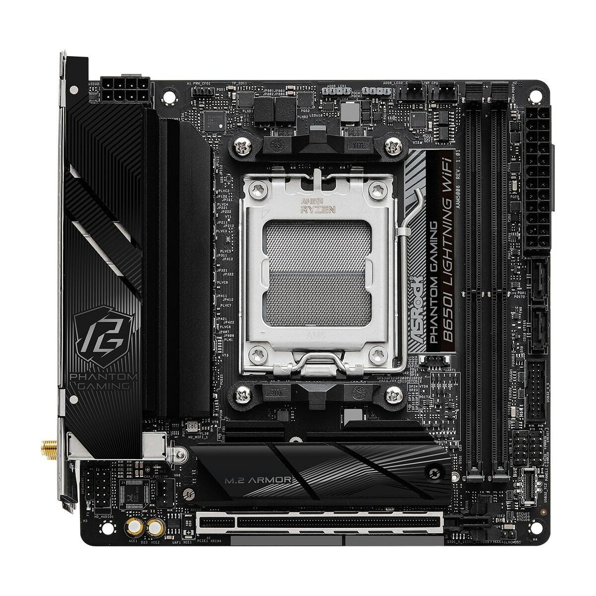 ASRock 90-MXBMP0-A0UAYZ B650I Lightning WiFi Carte mere Mini ITX