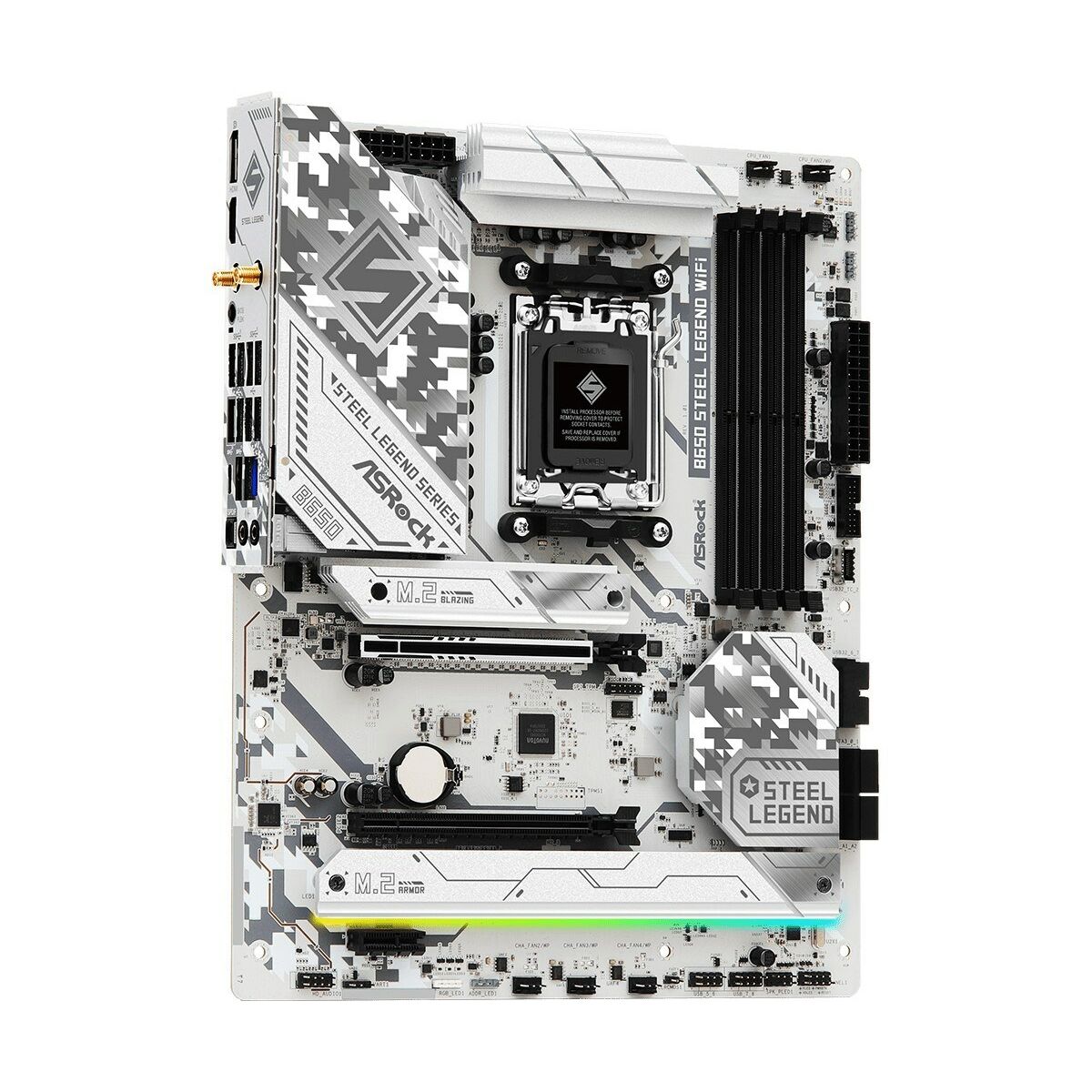 Asrock B650 Steel Legend WiFi AMD B650 Emplacement AM5 ATX