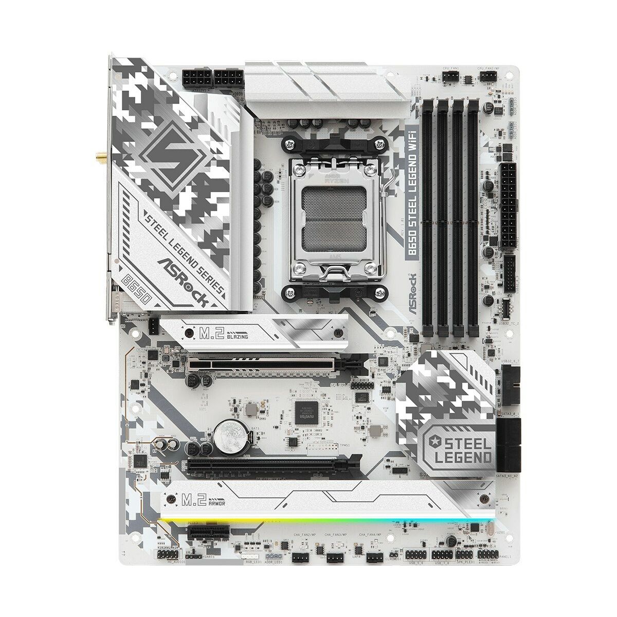 Asrock B650 Steel Legend WiFi AMD B650 Emplacement AM5 ATX
