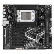 ASRock WRX90 WS EVO, 1xSKT LGA4844, AMD Threadripper PRO 9000, WRX90, SATA, NVMe, 2xM.2, 2x10GbE, IPMI